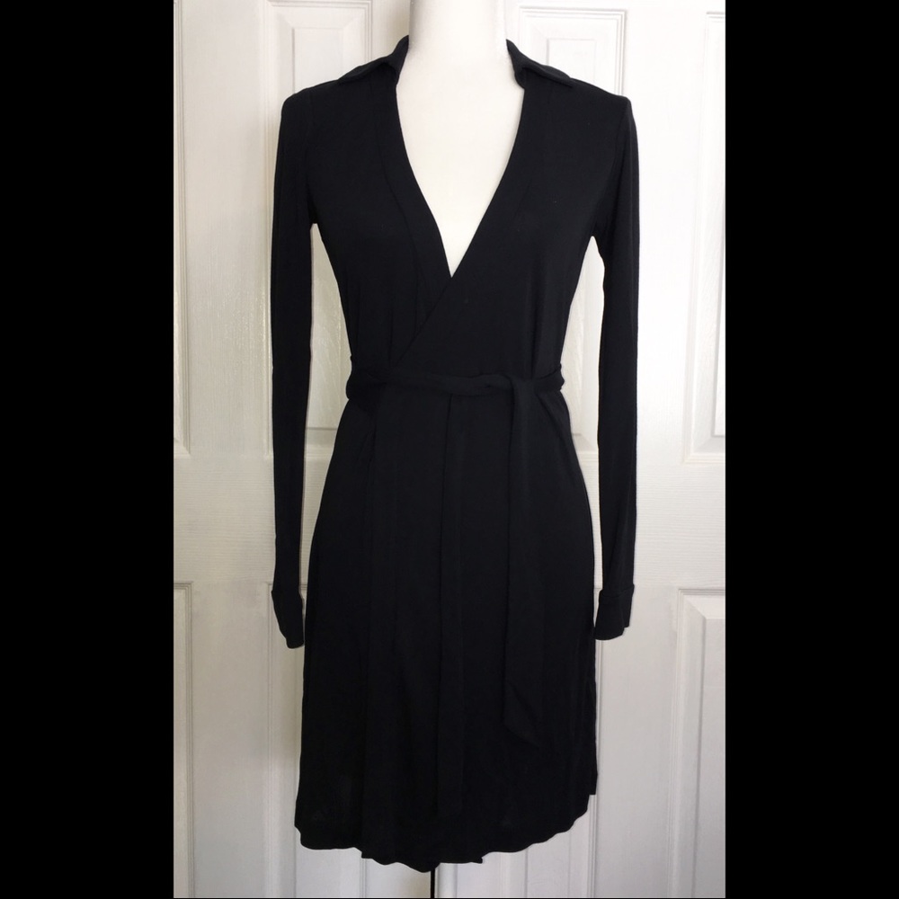 Diane Von Furstenberg Black Dress